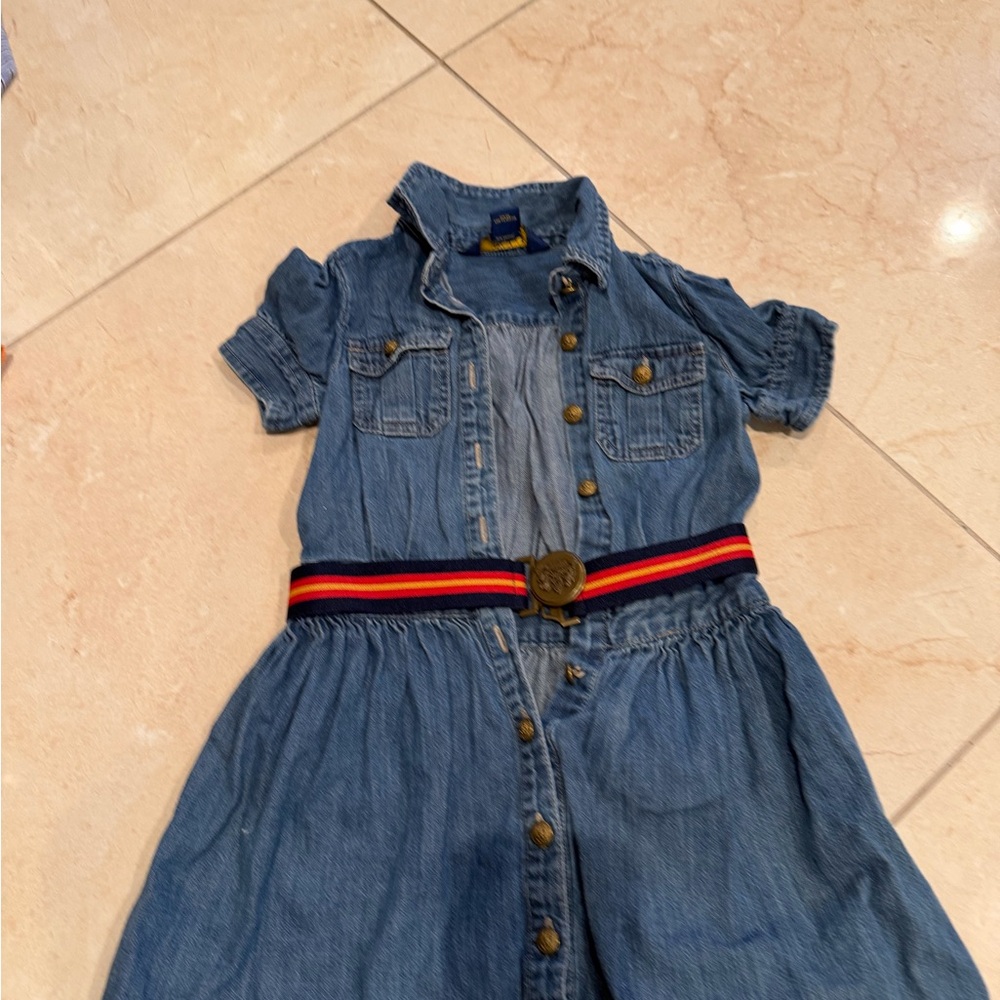 Polo by Ralph Lauren Blue Denim Dress